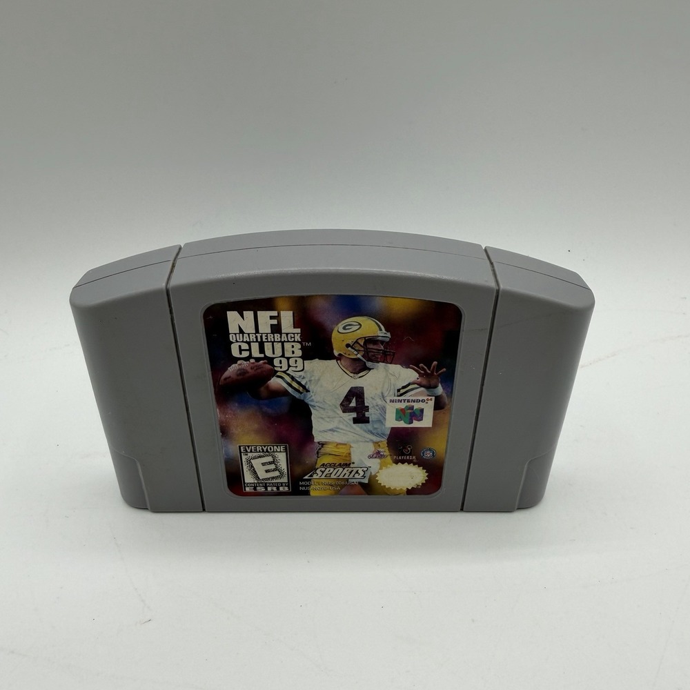 NFL Quarterback Club 99 (Nintendo 64 N64,‎ 1998) Cartridge Only Tested & Working